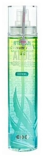 Мист для лица после загара с экстрактом алоэ и зеленым чаем - Dearboo Aloe green tea after-sun mist,