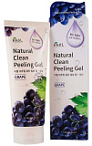 Пилинг-скатка с экстрактом винограда 180мл EKEL Natural Clean peeling gel Grape