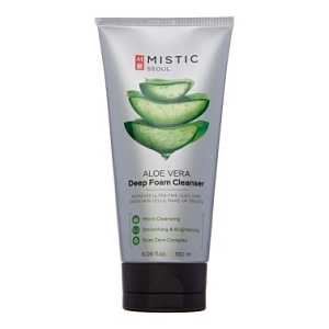 Пенка глубоко очищающая для умывания с экстрактом Алоэ Вера 180мл MISTIC ALOE VERA Deep Foam Cleanse