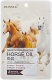Маска тканевая для лица с лошадиным маслом - Eunyul Natural moisture mask pack horse oil, 22мл