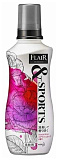 Кондиционер для белья с дезодорирующей формулой - KAO Flair fragrance & sports splash rose, 540мл