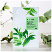 Маска тканевая для лица с экстрактом зелёного чая - Mizon Joyful time essence mask green tea, 23г