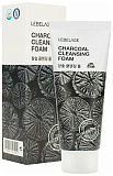 Пенка для умывания с углем - Lebelage Cleansing foam,100мл