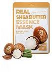 Маска для лица тканевая с маслом ши 23мл FarmStay Real Shea Butter Essence Mask