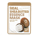 Маска для лица тканевая с маслом ши 23мл FarmStay Real Shea Butter Essence Mask