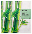 Маска для лица тканевая с экстрактом бамбука 23г MIZON Joyful Time Essence Mask Bamboo