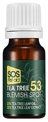 Средство локальное для проблемной кожи с чайным деревом - Aromatica Tea tree 53 blemish spot, 10мл