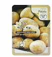 Маска для лица тканевая с экстрактом картофеля 23мл 3W CLINIC FRESH POTATO MASK SHEET