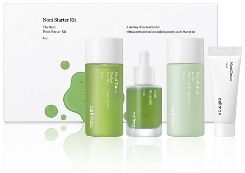 Набор миниатюр с нони (4 продукта) - Celimax The real noni starter kit, 1шт