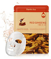 Маска омолаживающая для лица тканевая с женьшенем FarmStay Visible Difference Mask Sheet Red Ginseng