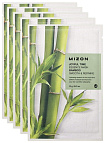 Маска для лица тканевая с экстрактом бамбука 23г MIZON Joyful Time Essence Mask Bamboo