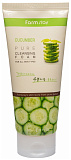 Пенка для лица для умывания с экстрактом огурца - FarmStay Cucumber pure cleansing foam, 180мл