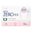 Прокладки хлопковые женские гигиенические прокладки, размер S 18шт SOONSOOHANMYEON ZERO Sanitary Pds