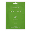 Маска для жирной кожи тканевая с экстрактом чайного дерева KOCOSTAR Vegan MASK TEA TREE