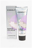 Пенка для умывания кремовая укрепляющая с коллагеном - Consly Marine collagen lifting, 100мл