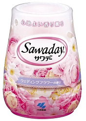 Дезодорант для туалета гелевый с ароматом лаванды - Kobayashi Sawaday for toilet lavender, 140г