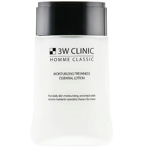 Мужской увлажняющий освежающий лосьон 3W CLINIC HOMME CLASSIC MOISTURIZING FRESHNESS ESSENTIAL LOTIO