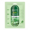 Маска для лица тканевая с экстрактом алоэ 27мл JIGOTT ALOE REAL AMPOULE MASK