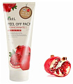 Маска-пленка для лица с экстрактом граната - Ekel Peel off pack pomegranate, 180мл