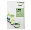 Маска для лица тканевая с экстрактом огурца 23г MIZON Joyful Time Essence Mask Cucumber