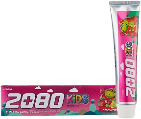 Паста зубная детская «клубника» - KeraSys Dental clinic 2080 kids strawberry, 80г