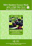 Маска для лица тканевая с экстрактом оливы 23г MJCARE OLIVE SQUALANE ESSENCE MASK