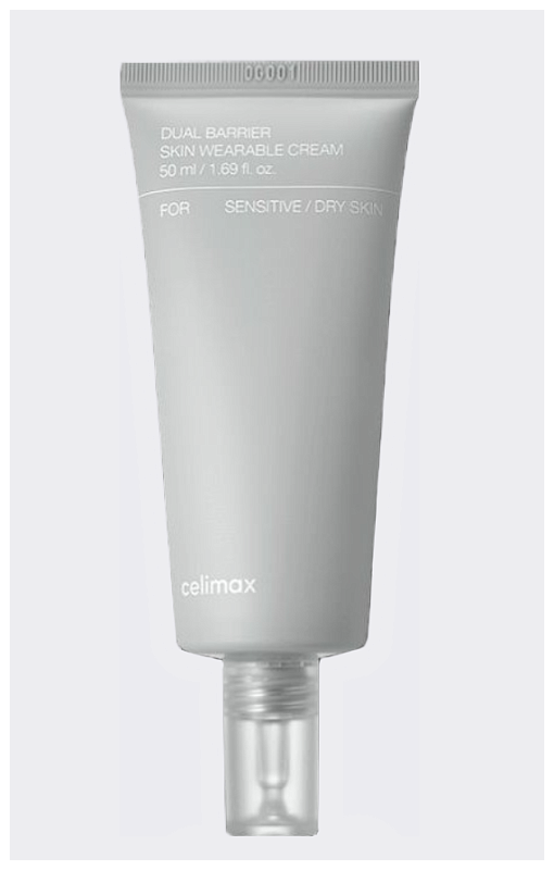Крем для восстановления защитного барьера кожи - Celimax Dual barrier skin wearable cream, 50мл