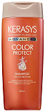 Шампунь ампульный защита цвета с кератином и церамидами - KeraSys Advanced color protect, 400мл