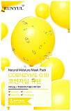 Маска тканевая для лица с коэнзимом - Eunyul Q10 - Natural moisture mask pack coenzym, 22мл