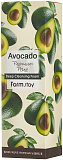 Пенка очищающая с экстрактом авокадо 180мл FarmStay Avocado Premium Pore Deep Cleansing Foam