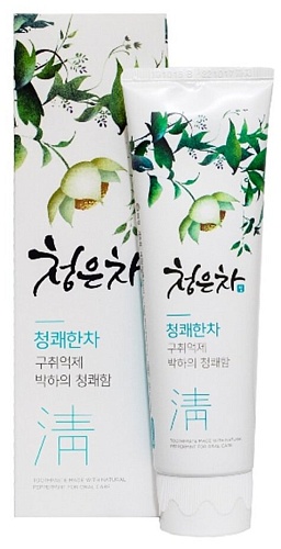 Паста зубная «восточный чай» - KeraSys Dental clinic 2080 chungeun cha gum, 130г