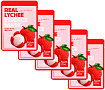 Маска тканевая для лица с экстрактом личи - FarmStay Real lychee essence mask, 23мл