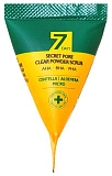 Скраб для лица кислотный очищающий - May Island Secret pore clear powder scrub, 12шт* 5г