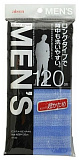 Мочалка массажная мужская жесткая, 28*120см, синяя в полоску - Aisen Men's skin texture, 1шт