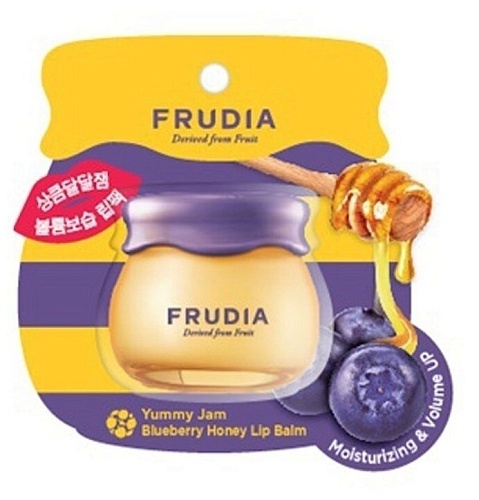 Бальзам для губ увлажняющий с черникой - Frudia Blueberry hydrating honey lip balm, 10г