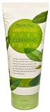 Пенка для лица для умывания - FarmStay Green tea seed pure cleansing foam, 180мл