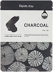 Маска для лица увлажняющая с древесным углем 23мл FarmStay Visible Difference Mask Sheet Charcoal