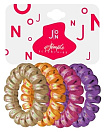 Резинки-пружинки для волос в ассортименте - J:on Simple Scrunchies, 4шт (упаковка)
