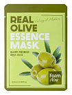 Маска тканевая для лица с экстрактом оливы - FarmStay Real olive essence mask, 23мл