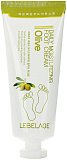 Крем для ног увлажняющий с экстрактом оливы - Lebelage Daily moisturizing olive foot cream, 100мл