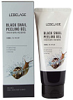 Гель-пилинг отшелушивающий с муцином улитки - Lebelage Black snail peeling gel, 180мл