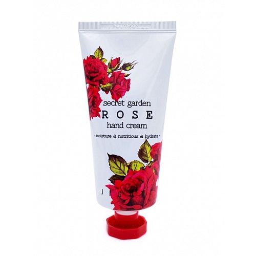 Крем для рук с экстрактом розы - JIGOTT SECRET GARDEN ROSE HAND CREAM