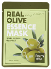 Маска тканевая для лица с экстрактом оливы - FarmStay Real olive essence mask, 23мл