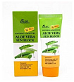 Крем для лица и тела солнцезащитный с экстрактом алоэ - Ekel Aloe vera sun block SPF50/PA+++, 70мл