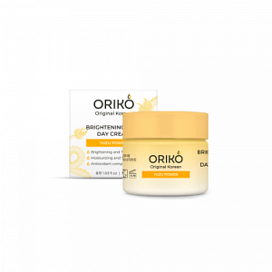 Крем дневной для лица с экстрактом юдзу, ORIKO Brightening care day cream with yuzu extract выравнив