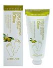 Крем для ног увлажняющий с экстрактом оливы - Lebelage Daily moisturizing olive foot cream, 100мл