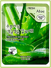 Маска для лица тканевая с алоэ - 3W Clinic Fresh aloe mask sheet, 23мл