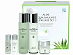 Набор: тонер, лосьон и крем для лица JIGOTT ALOE AQUA BALANCE SKIN CARE 3SET