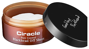 Салфетки для удаления черных точек - Ciracle Blackhead off sheet (40шт), 50мл