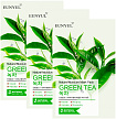 Маска тканевая для лица с экстрактом зеленого чая - Eunyul Natural moisture mask pack green tea, 22г